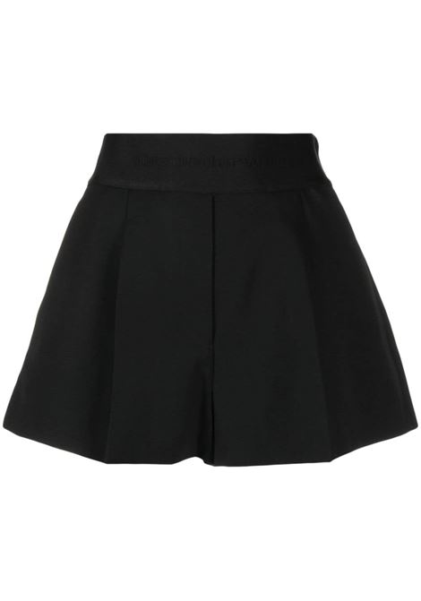 Shorts sartoriali in nero Alexander Wang - donna